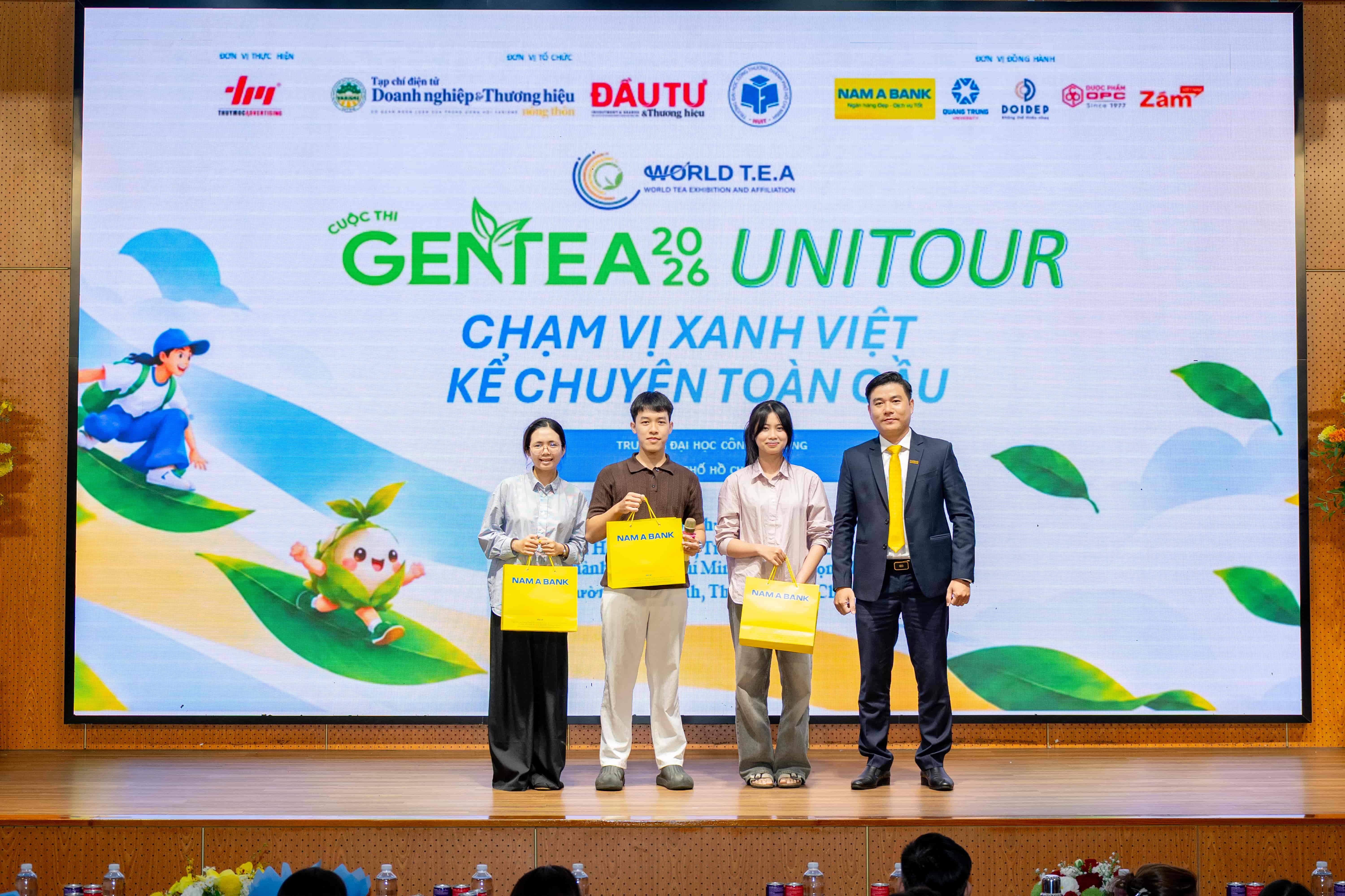GENTEA UniTour 2026 mang đến cho sinh viên trường Đại học Công Thương TP.HCM góc nhìn mới về giá trị trà Việt